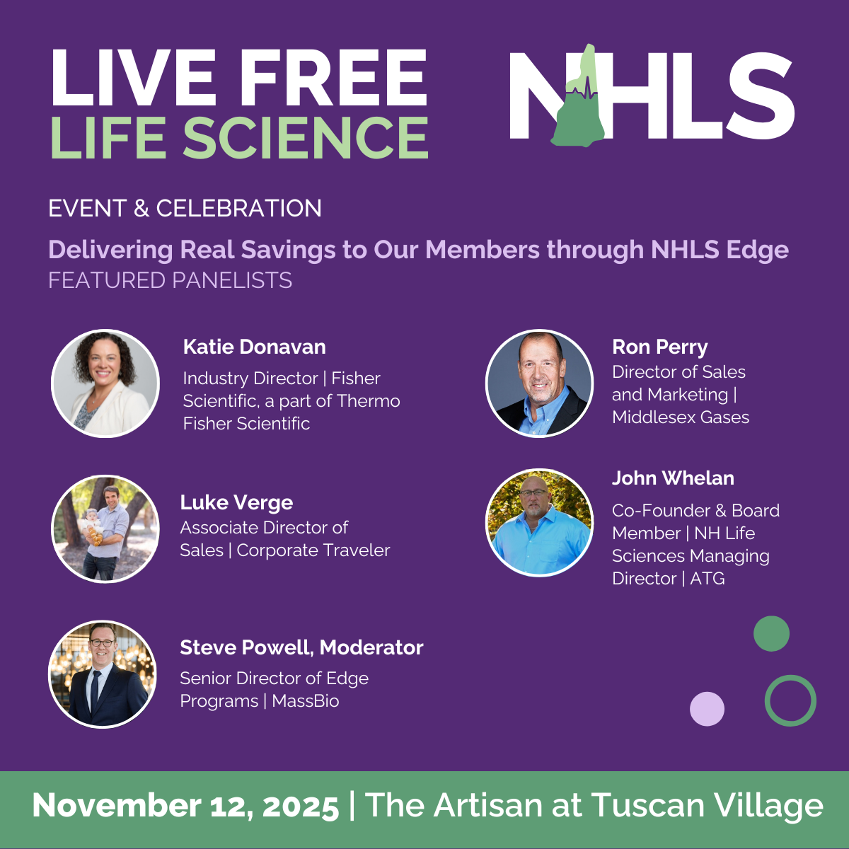 Delivering Real Savings to Our Members Through NHLS Edge featured panelists